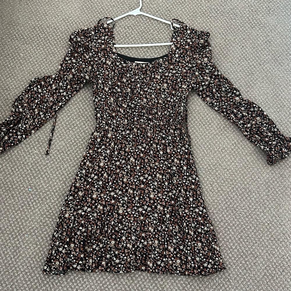 Floral Long Sleeve Dress